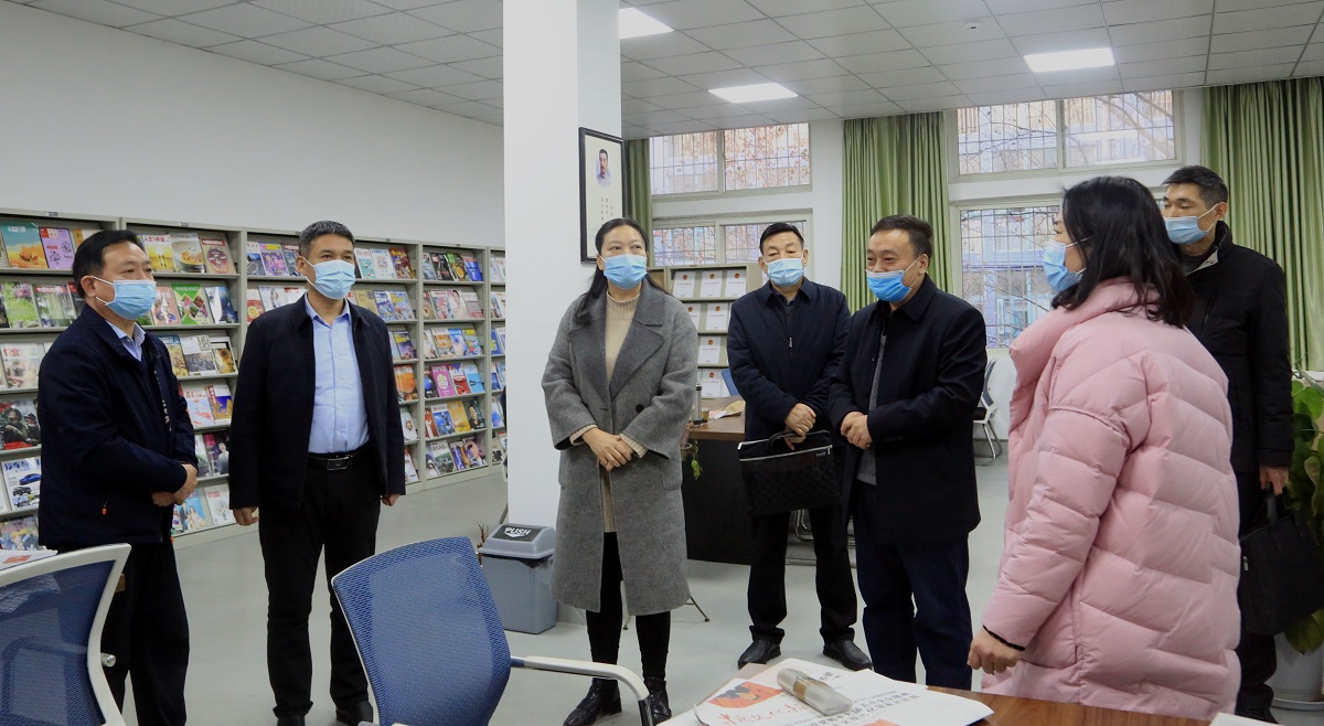 駐馬店市驛城區(qū)委常委、宣傳部長張德武調研文化工作