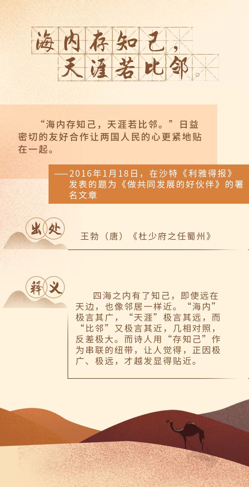  中阿交往中，習近平引用的這些古語諺語意蘊深長