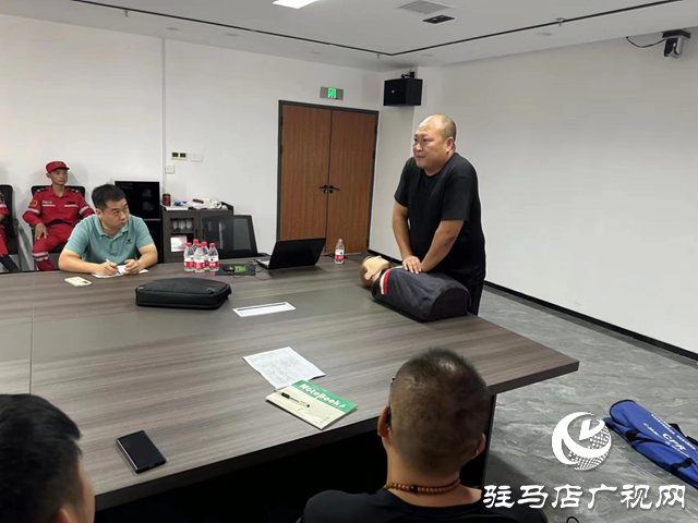 泌陽縣蛟龍救援隊開展應急救援知識進企業(yè)活動
