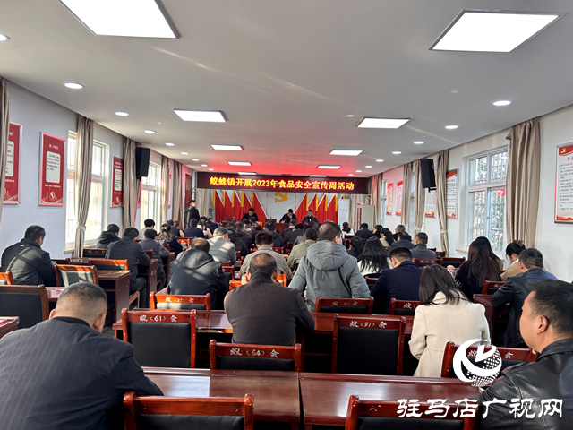 驛城區(qū)蟻蜂鎮(zhèn)：筑牢安全防線，守護“舌尖上的安全”