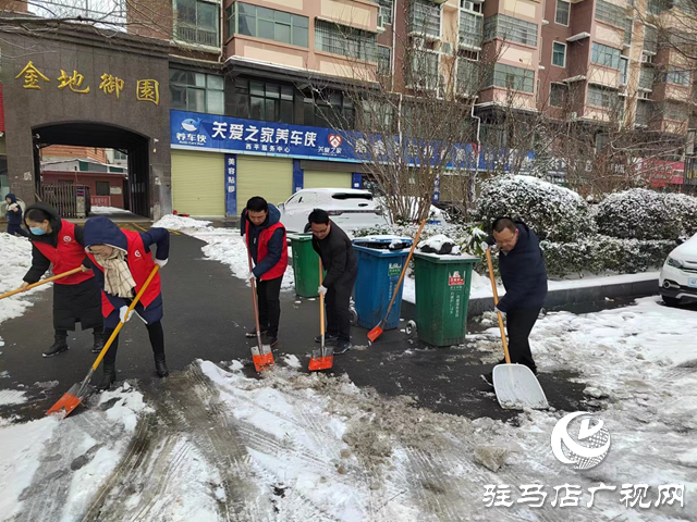 西平縣紀(jì)委監(jiān)委開展掃雪除冰志愿服務(wù)活動