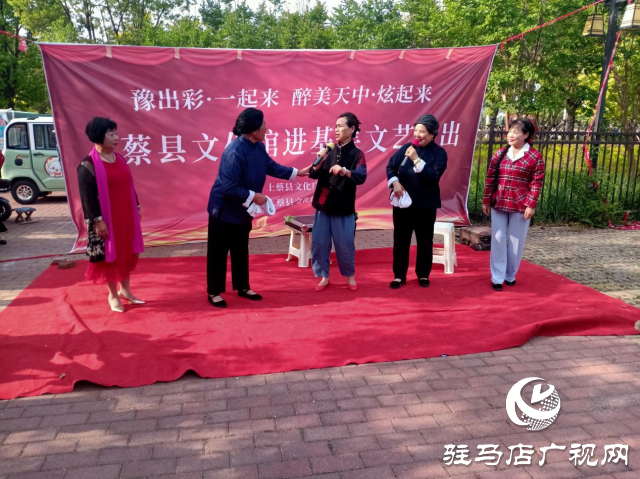 上蔡縣文化館開展河南省文化館服務(wù)宣傳周暨第十四個(gè)全民藝術(shù)普及周活動