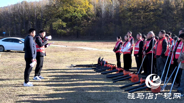 確山縣任店鎮(zhèn)：開展森林防火應急演練 筑牢森林“防火墻”