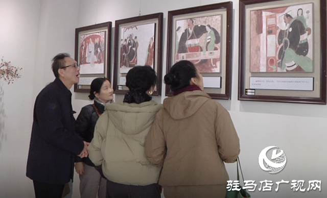 驛城區(qū)美術(shù)家協(xié)會揭牌儀式暨迎新年美術(shù)作品展舉行