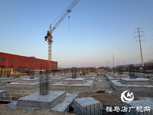 聚力沖刺“開門紅”！確山縣開發(fā)區(qū)項(xiàng)目建設(shè)如火如荼
