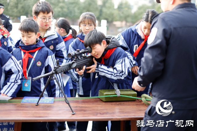 正陽縣：學生走進警營 感受別樣“警”彩