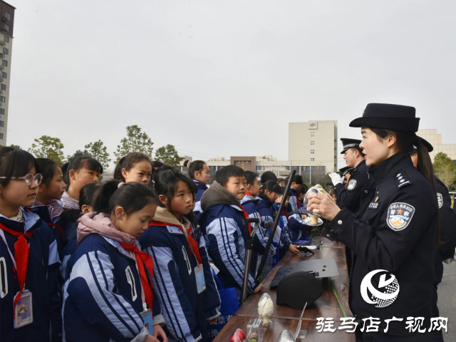 正陽縣：學生走進警營 感受別樣“警”彩