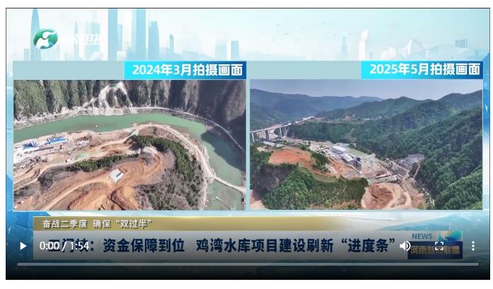 三門峽：資金保障到位 雞灣水庫項目建設(shè)刷新“進度條”丨奮戰(zhàn)二季度·確?！半p過半”