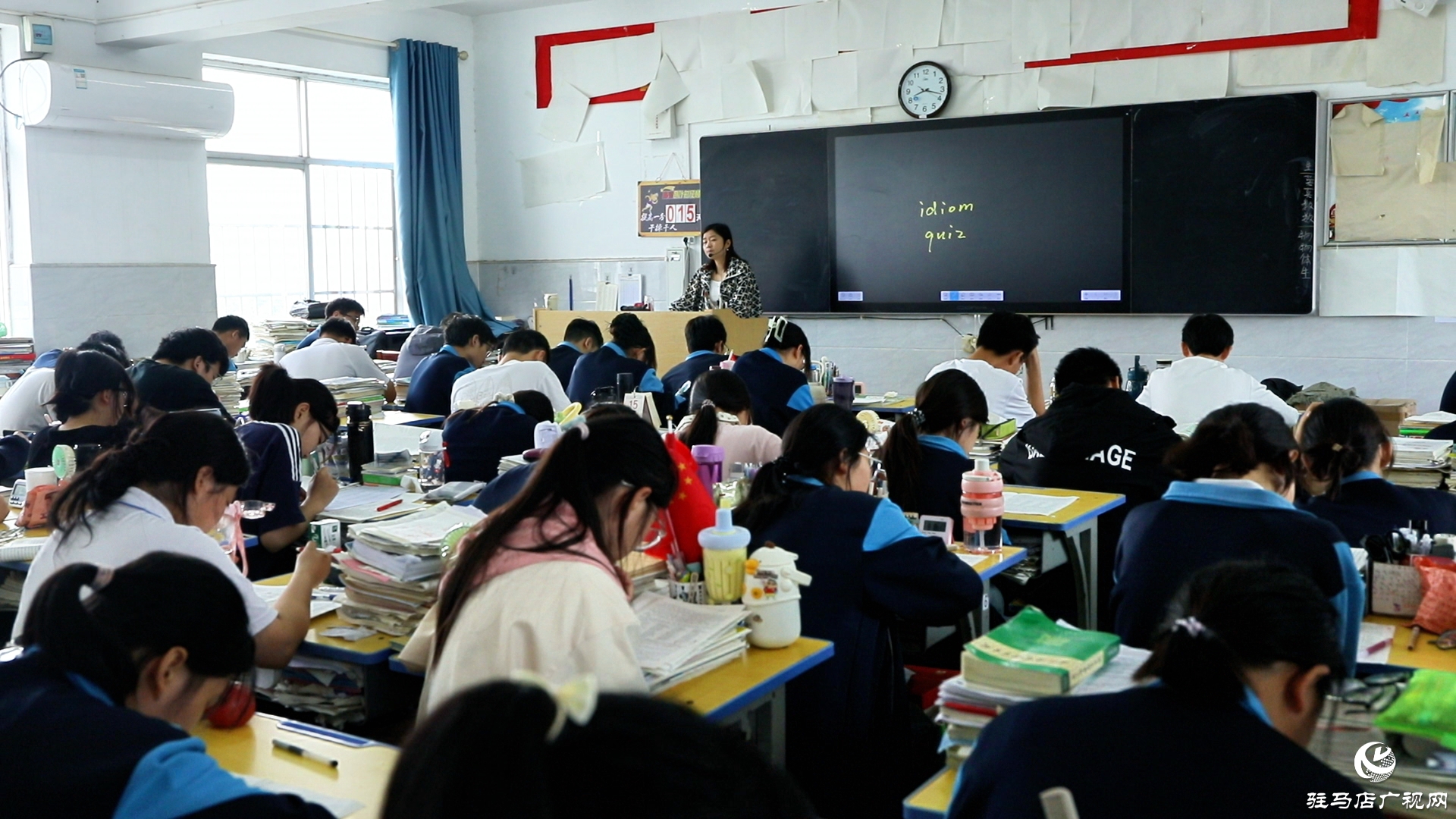 正陽(yáng)縣：師生攜手同行 全力以赴迎高考